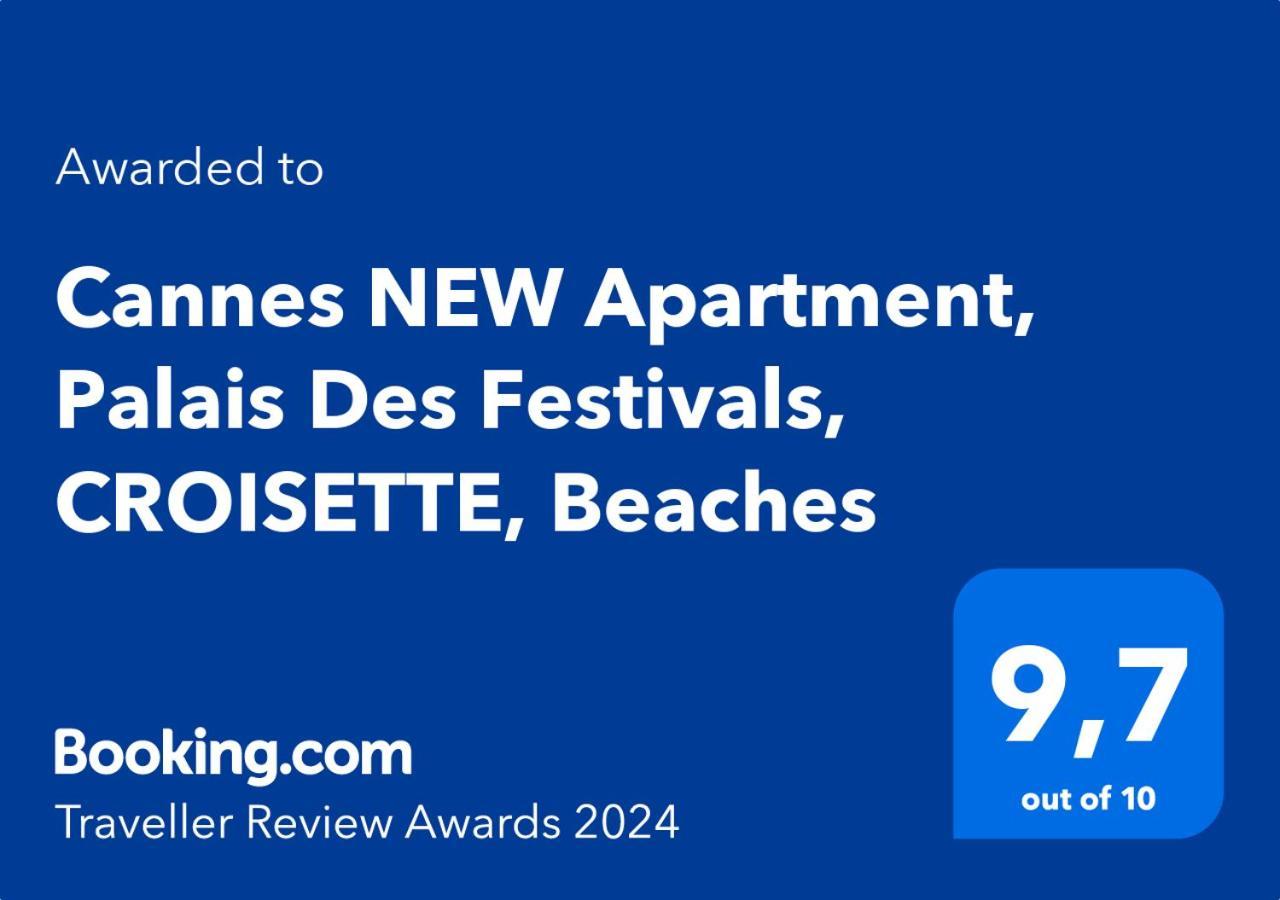 Cannes NEW Apartment, Palais Des Festivals, CROISETTE, Beaches Exterior foto